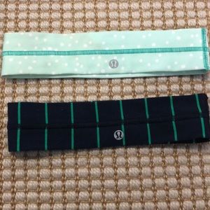 Two lululemon headbands